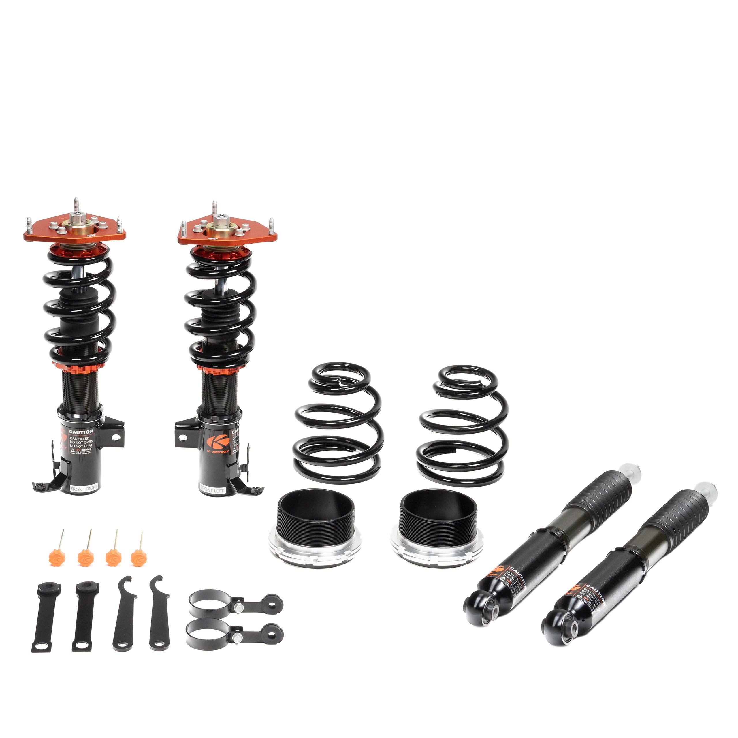 2016-2018 Audi A3 Kontrol Sport Coilover Kit