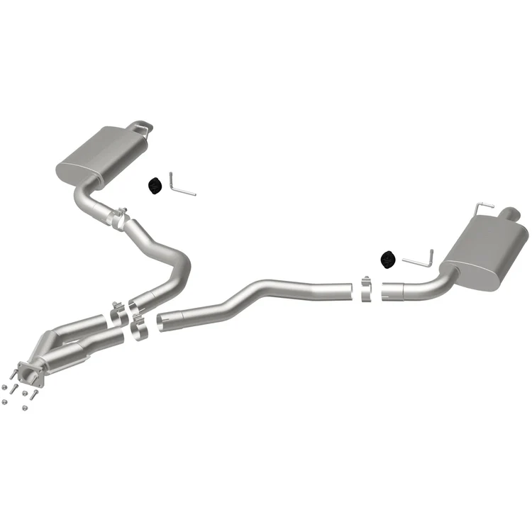 MagnaFlow 1975-1979 Chevrolet Corvette Street Series Cat-Back Performance Exhaust SystemSound ModerateExterior_MildInterior