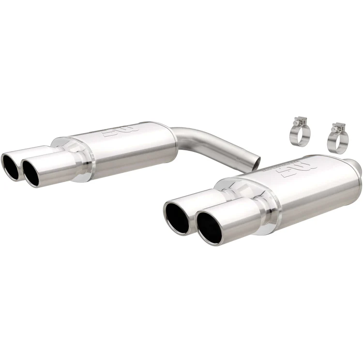 MagnaFlow 1992-1996 Chevrolet Corvette Street Series Axle-Back Performance Exhaust SystemSound ModerateExterior_MildInterior
