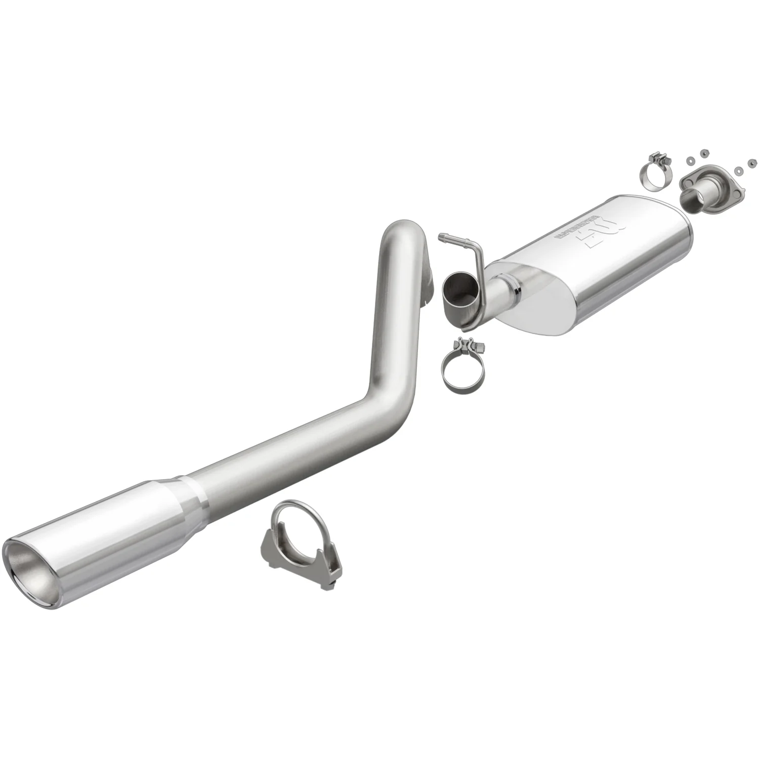 MagnaFlow 1996-2001 Jeep Cherokee Street Series Cat-Back Performance Exhaust SystemSound ModerateExterior_MildInterior