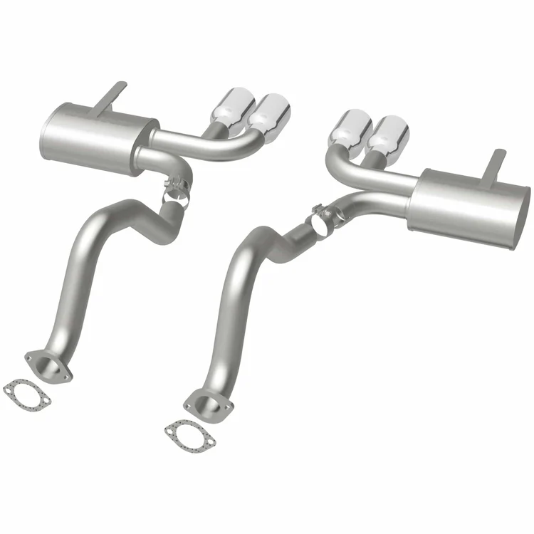 MagnaFlow 1997-2004 Chevrolet Corvette Street Series Axle-Back Performance Exhaust SystemSound ModerateExterior_MildInterior