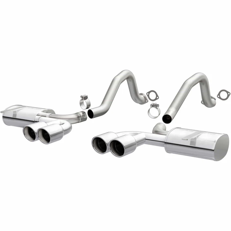 MagnaFlow 1997-2004 Chevrolet Corvette Street Series Axle-Back Performance Exhaust SystemSound ModerateExterior_MildInterior