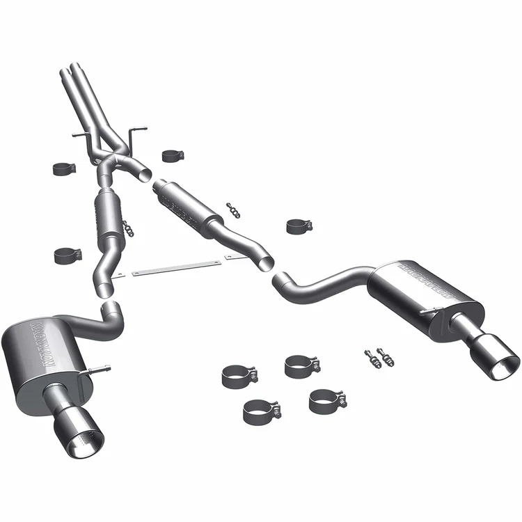 MagnaFlow 2000-2004 Audi A6 Quattro Touring Series Cat-Back Performance Exhaust SystemSound ModerateExterior_MildInterior