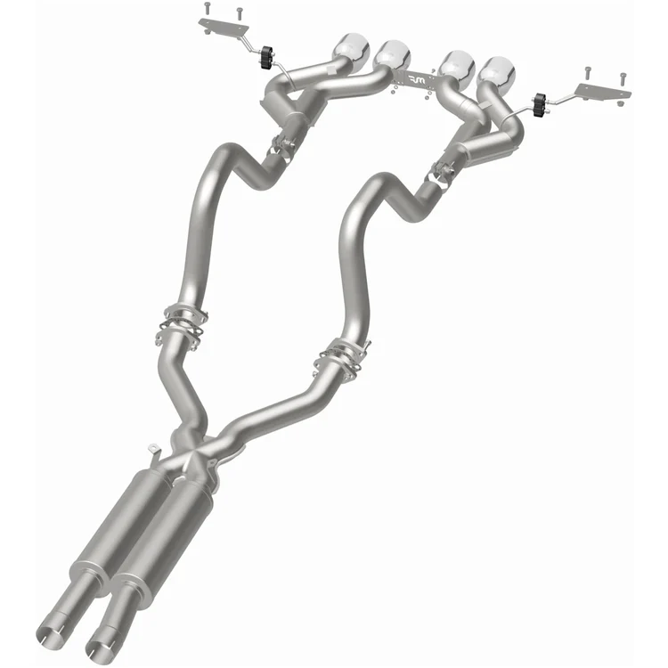 MagnaFlow 2000-2004 Chevrolet Corvette Competition Series Cat-Back Performance Exhaust SystemSound AggressiveExterior_ModerateInterior