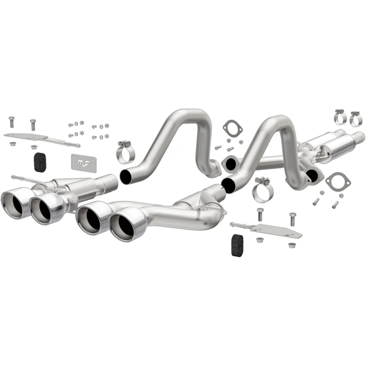 MagnaFlow 2000-2004 Chevrolet Corvette Competition Series Cat-Back Performance Exhaust SystemSound AggressiveExterior_ModerateInterior