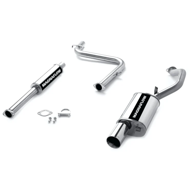 MagnaFlow 2001-2005 Mitsubishi Eclipse Street Series Cat-Back Performance Exhaust SystemSound ModerateExterior_MildInterior