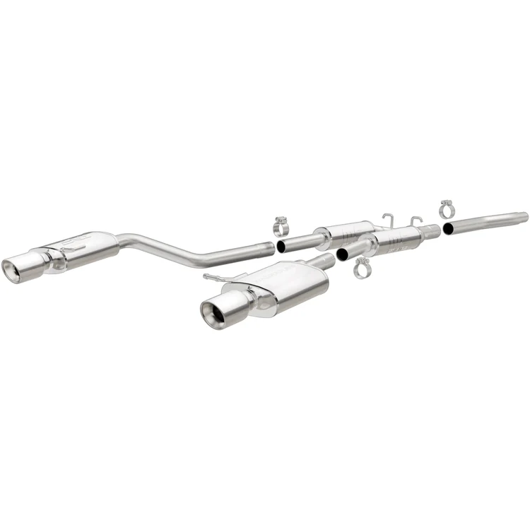 MagnaFlow 2002-2008 Audi A4 Quattro Touring Series Cat-Back Performance Exhaust SystemSound ModerateExterior_MildInterior