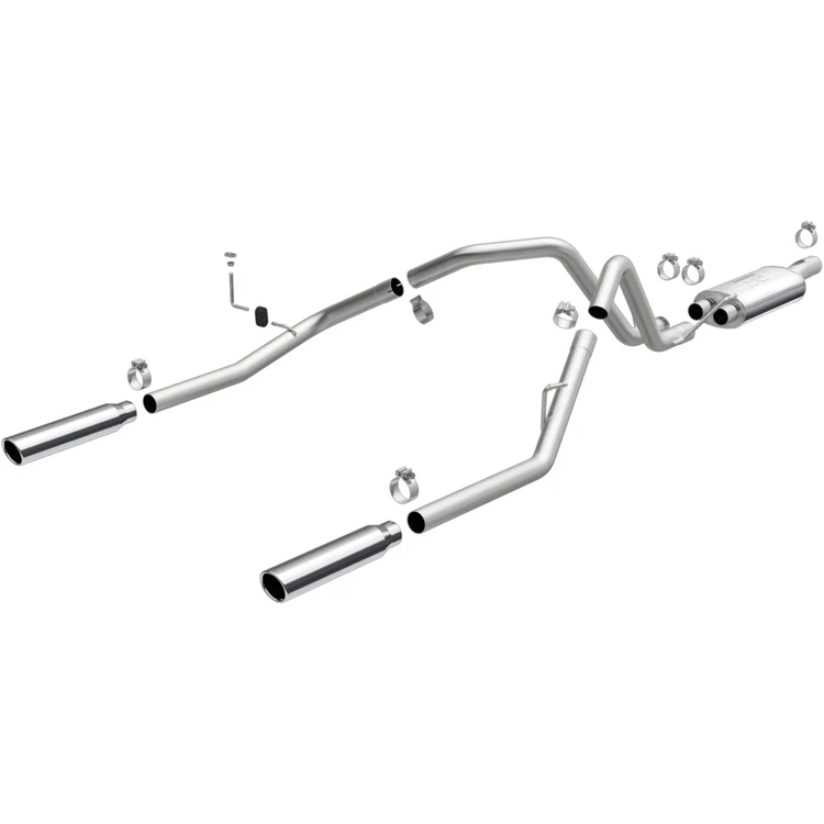 MagnaFlow 2004-2005 Dodge Ram 1500 Street Series Cat-Back Performance Exhaust SystemSound AggressiveExterior_ModerateInterior