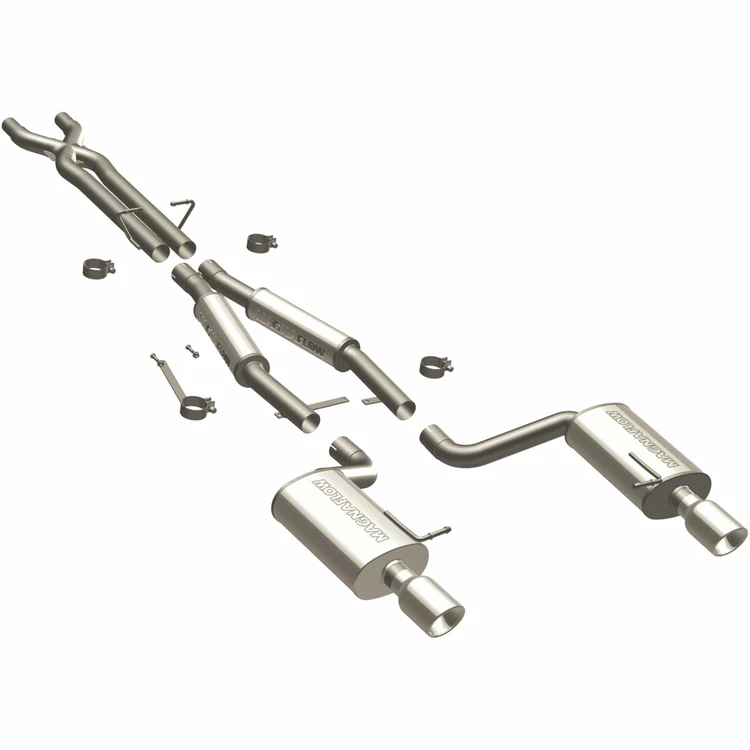 MagnaFlow 2004-2006 Audi S4 Sport Series Cat-Back Performance Exhaust SystemSound AggressiveExterior_ModerateInterior