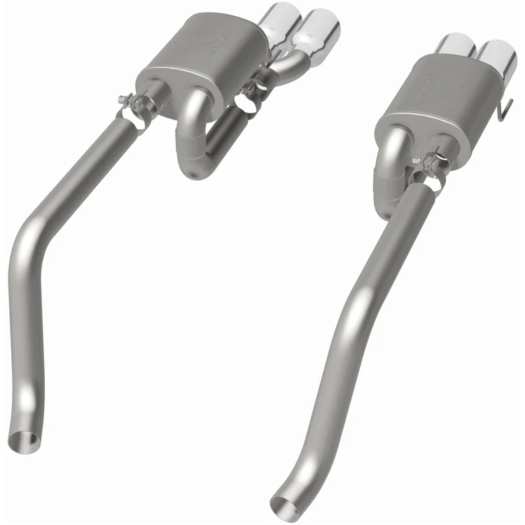 MagnaFlow 2005-2008 Chevrolet Corvette Street Series Axle-Back Performance Exhaust SystemSound ModerateExterior_MildInterior