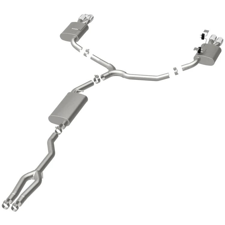 MagnaFlow 2005-2010 Chrysler 300 Street Series Cat-Back Performance Exhaust SystemSound ModerateExterior_MildInterior