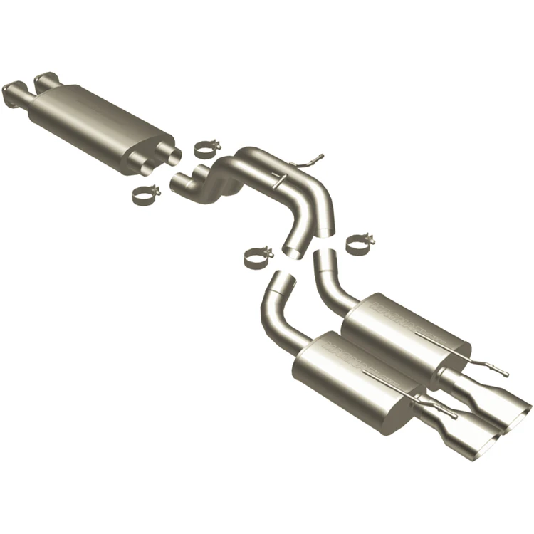 MagnaFlow 2006-2010 Jeep Grand Cherokee Street Series Cat-Back Performance Exhaust SystemSound ModerateExterior_MildInterior