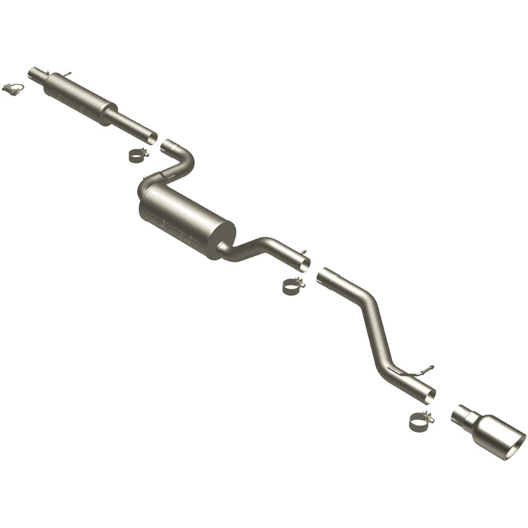 MagnaFlow 2007-2009 Mazda 3 Street Series Cat-Back Performance Exhaust SystemSound ModerateExterior_MildInterior