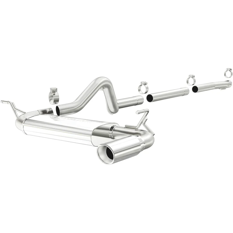 MagnaFlow 2007-2011 Jeep Wrangler Street Series Cat-Back Performance Exhaust SystemSound ModerateExterior_MildInterior