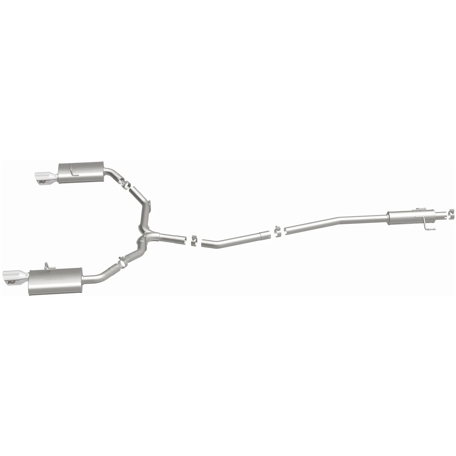 MagnaFlow 2007-2012 Ford Fusion Street Series Cat-Back Performance Exhaust SystemSound ModerateExterior_MildInterior