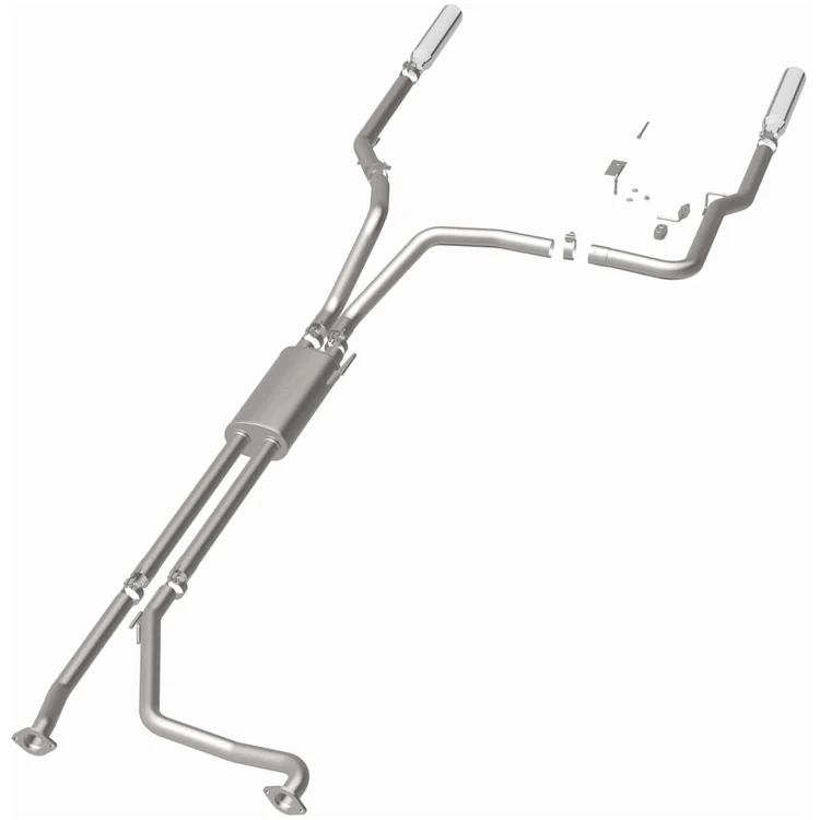 MagnaFlow 2007-2015 Nissan Titan Street Series Cat-Back Performance Exhaust SystemSound AggressiveExterior_ModerateInterior