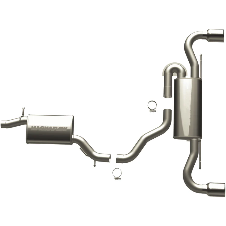 MagnaFlow 2008-2009 Audi TT Quattro Touring Series Cat-Back Performance Exhaust SystemSound ModerateExterior_MildInterior