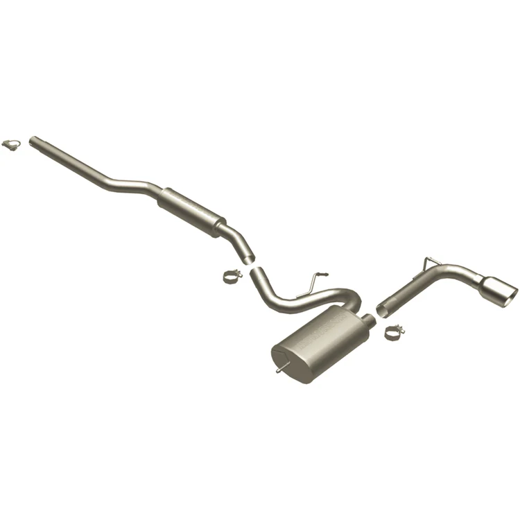 MagnaFlow 2008-2011 Mitsubishi Lancer Street Series Cat-Back Performance Exhaust SystemSound ModerateExterior_MildInterior