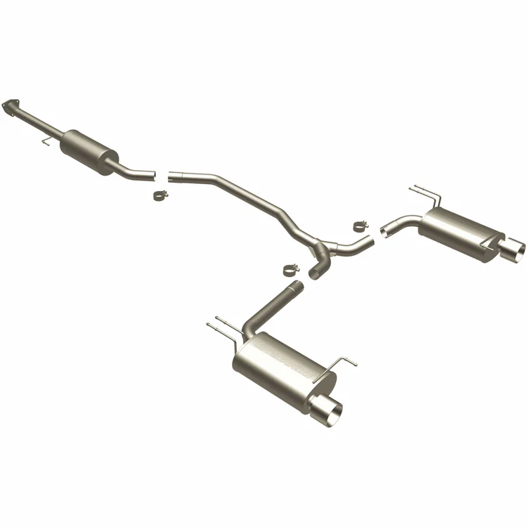 MagnaFlow 2008-2012 Honda Accord Street Series Cat-Back Performance Exhaust SystemSound ModerateExterior_MildInterior
