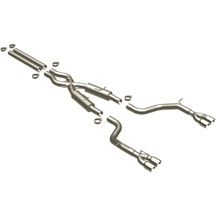 MagnaFlow 2008-2014 Dodge Challenger Competition Series Cat-Back Performance Exhaust SystemSound AggressiveExterior_ModerateInterior