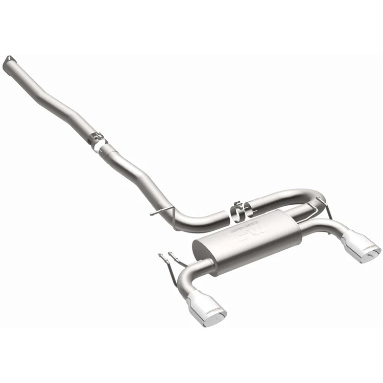 MagnaFlow 2009-2011 Mitsubishi Lancer Street Series Cat-Back Performance Exhaust SystemSound ModerateExterior_MildInterior