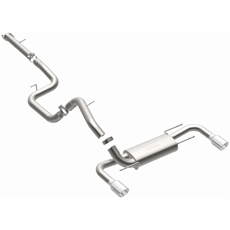 MagnaFlow 2010-2013 Mazda 3 Street Series Cat-Back Performance Exhaust SystemSound ModerateExterior_MildInterior