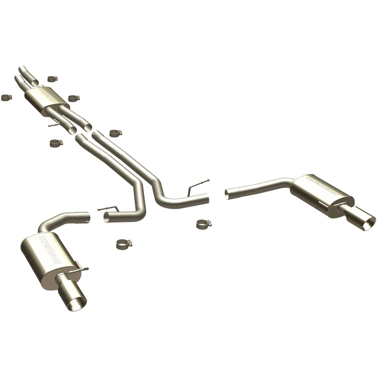 MagnaFlow 2010-2014 Ford Taurus Street Series Cat-Back Performance Exhaust SystemSound ModerateExterior_MildInterior