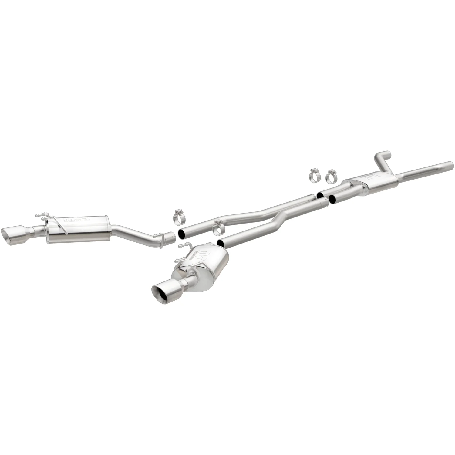 MagnaFlow 2010-2015 Chevrolet Camaro Street Series Cat-Back Performance Exhaust SystemSound ModerateExterior_MildInterior