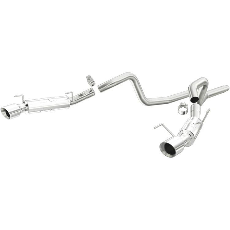 MagnaFlow 2010 Ford Mustang Competition Series Cat-Back Performance Exhaust SystemSound AggressiveExterior_ModerateInterior