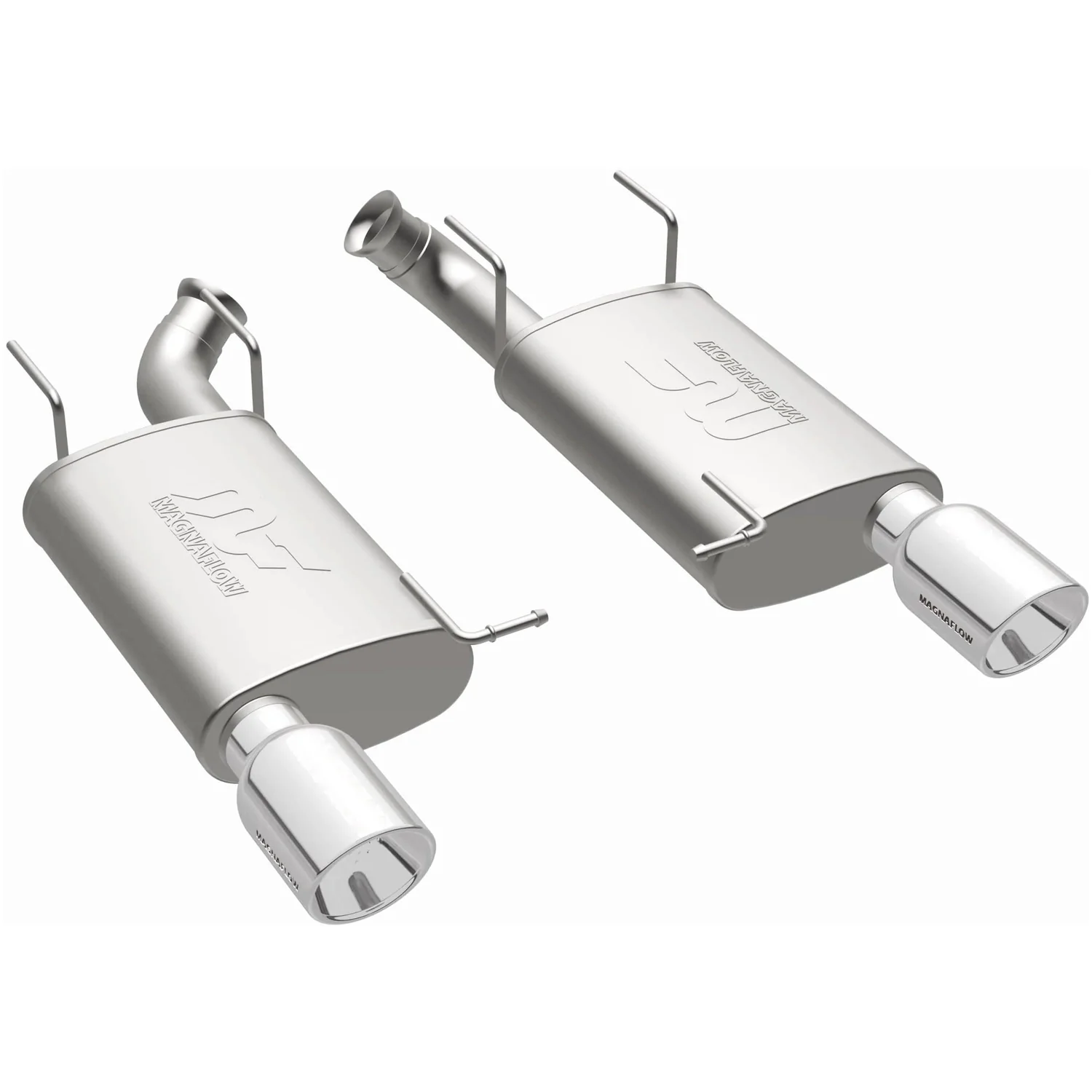 MagnaFlow 2011-2012 Ford Mustang Street Series Axle-Back Performance Exhaust SystemSound ModerateExterior_MildInterior
