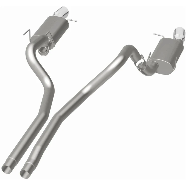 MagnaFlow 2011-2012 Ford Mustang Street Series Cat-Back Performance Exhaust SystemSound ModerateExterior_MildInterior