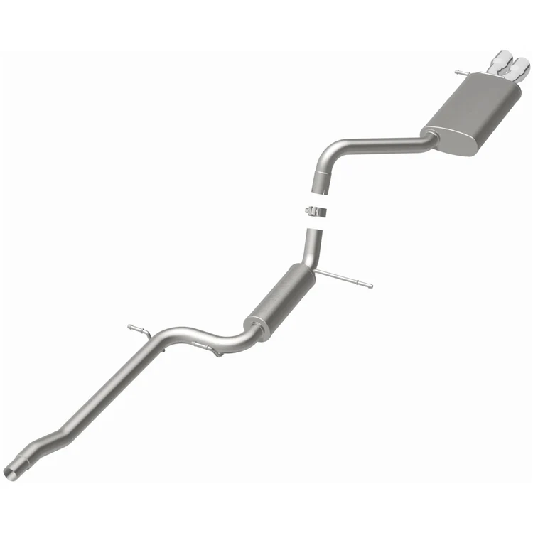 MagnaFlow 2011-2014 Volkswagen Jetta Touring Series Cat-Back Performance Exhaust SystemSound ModerateExterior_MildInterior