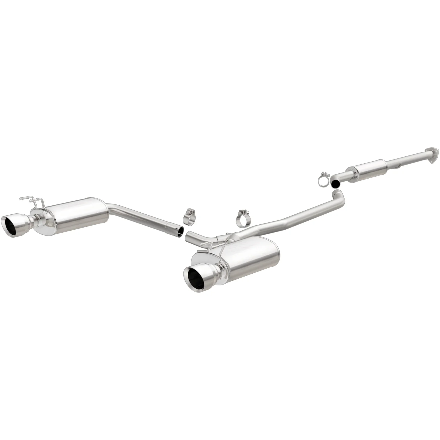 MagnaFlow 2013-2017 Honda Accord Street Series Cat-Back Performance Exhaust SystemSound ModerateExterior_MildInterior