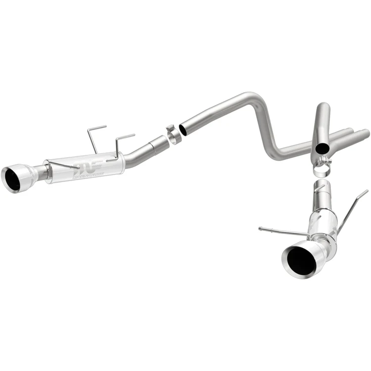 MagnaFlow 2014 Ford Mustang Competition Series Cat-Back Performance Exhaust SystemSound AggressiveExterior_ModerateInterior