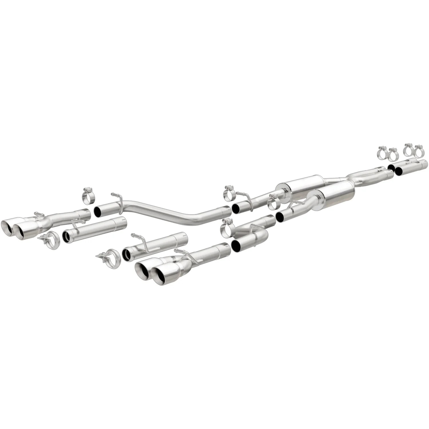 MagnaFlow 2015-2016 Dodge Challenger Competition Series Cat-Back Performance Exhaust SystemSound AggressiveExterior_ModerateInterior