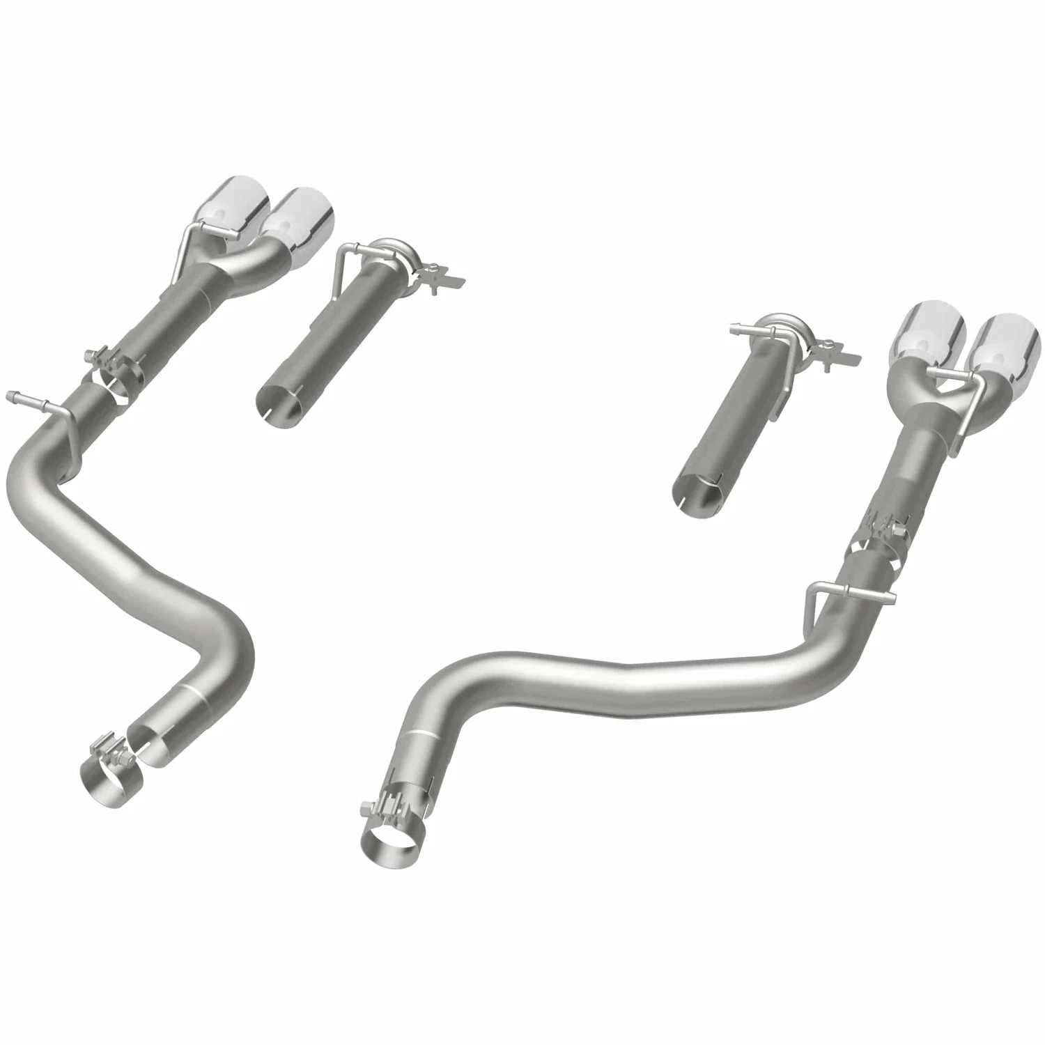 MagnaFlow 2015-2016 Dodge Challenger Race Series Axle-Back Performance Exhaust SystemSound VeryAggressiveExterior_AggressiveInterior