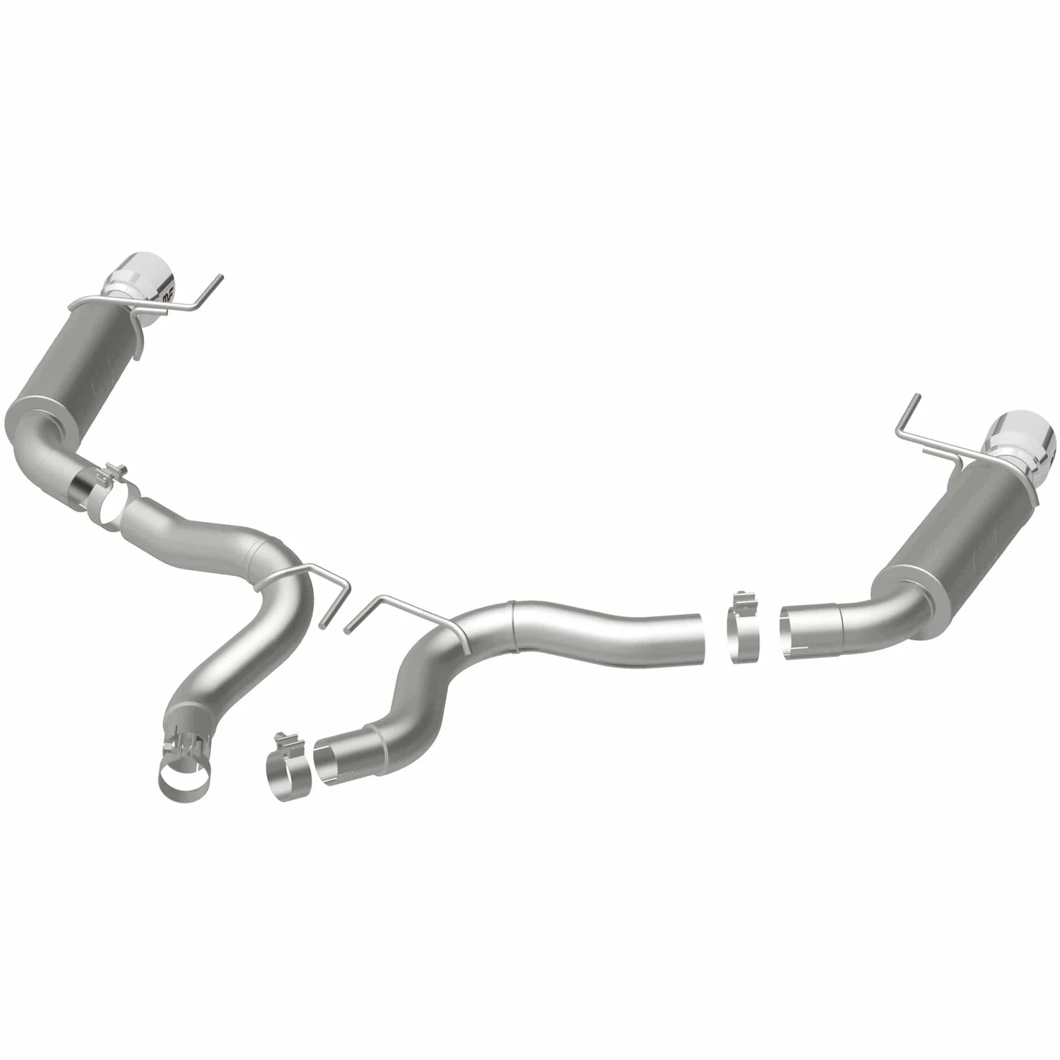 MagnaFlow 2015-2017 Ford Mustang Competition Series Axle-Back Performance Exhaust SystemSound AggressiveExterior_ModerateInterior