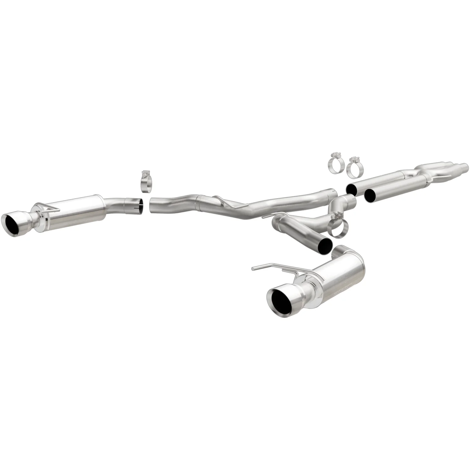 MagnaFlow 2015-2017 Ford Mustang Competition Series Cat-Back Performance Exhaust SystemSound AggressiveExterior_ModerateInterior