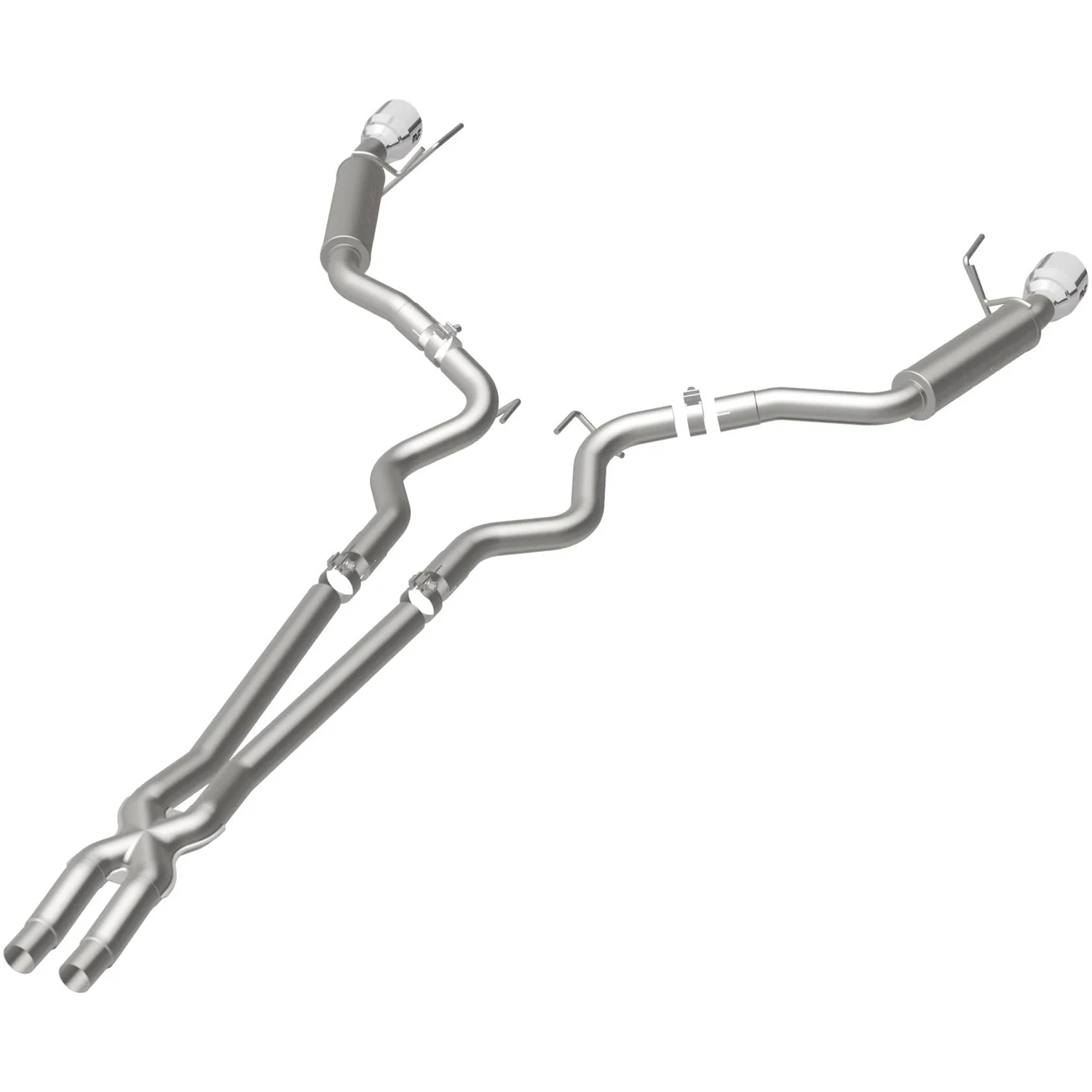 MagnaFlow 2015-2017 Ford Mustang Competition Series Cat-Back Performance Exhaust SystemSound AggressiveExterior_ModerateInterior