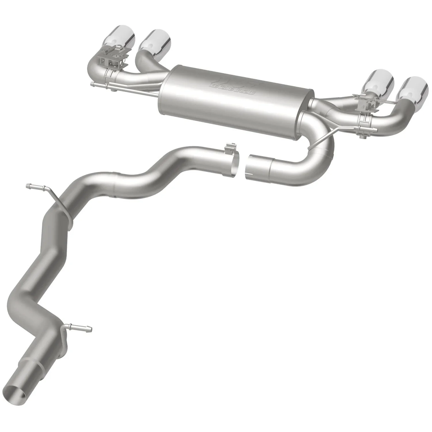 MagnaFlow 2015-2017 Volkswagen Golf R Sport Series Cat-Back Performance Exhaust SystemSound AggressiveExterior_ModerateInterior