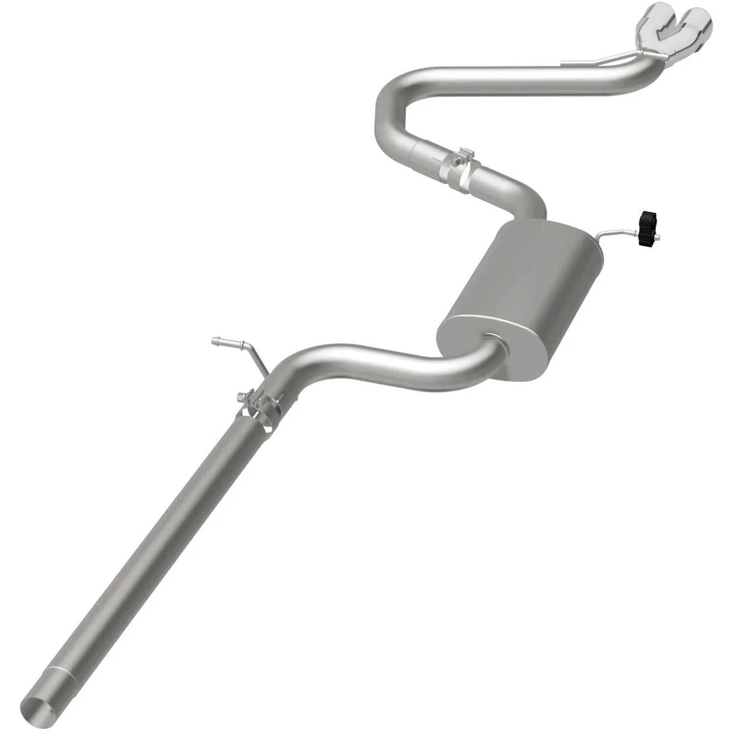 MagnaFlow 2015-2017 Volkswagen Golf Touring Series Cat-Back Performance Exhaust SystemSound ModerateExterior_MildInterior