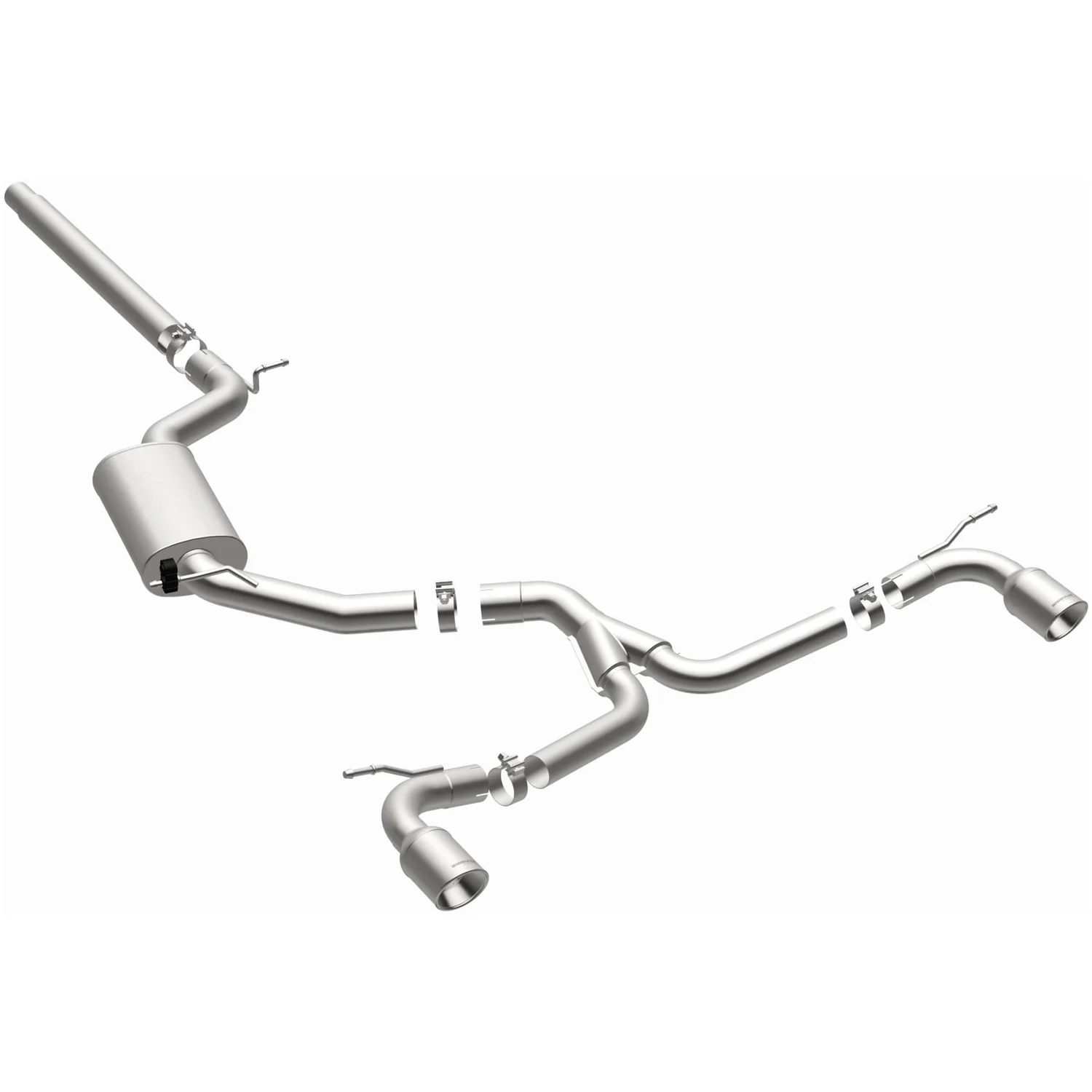 MagnaFlow 2015-2017 Volkswagen GTI Touring Series Cat-Back Performance Exhaust SystemSound ModerateExterior_MildInterior