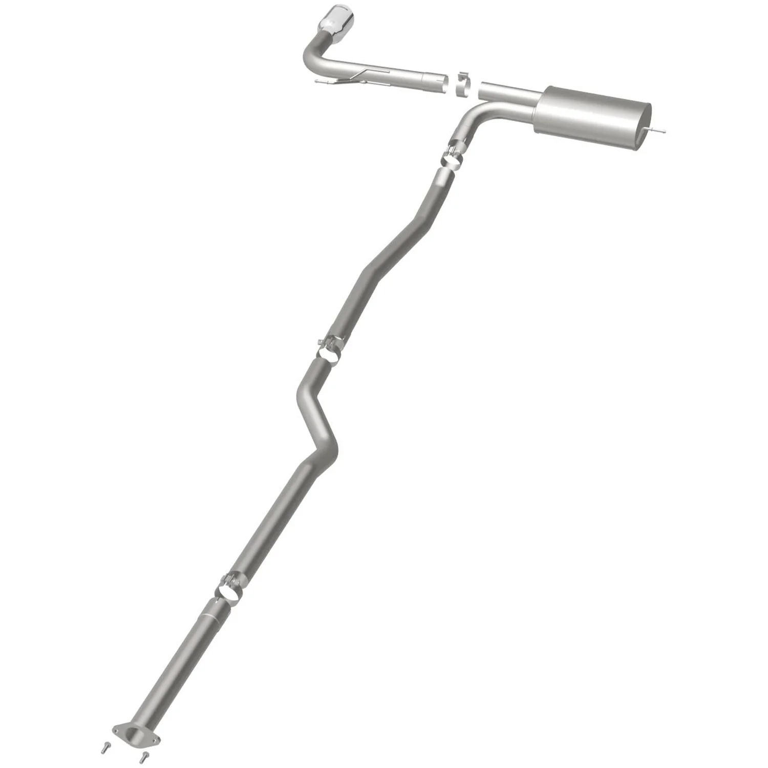 MagnaFlow 2015-2018 Ford Fusion Street Series Cat-Back Performance Exhaust SystemSound ModerateExterior_MildInterior
