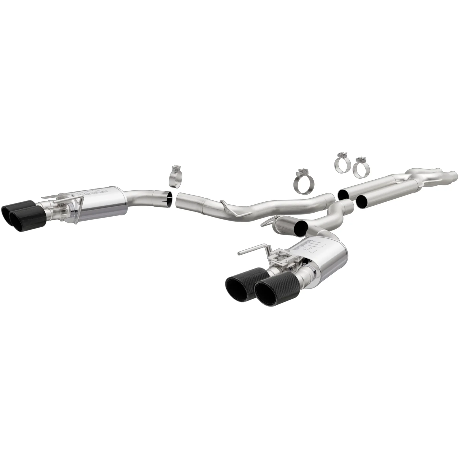 MagnaFlow 2015-2020 Ford Mustang Competition Series Cat-Back Performance Exhaust SystemSound AggressiveExterior_ModerateInterior