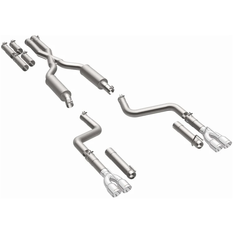 MagnaFlow 2015-2023 Dodge Challenger Competition Series Cat-Back Performance Exhaust SystemSound AggressiveExterior_ModerateInterior