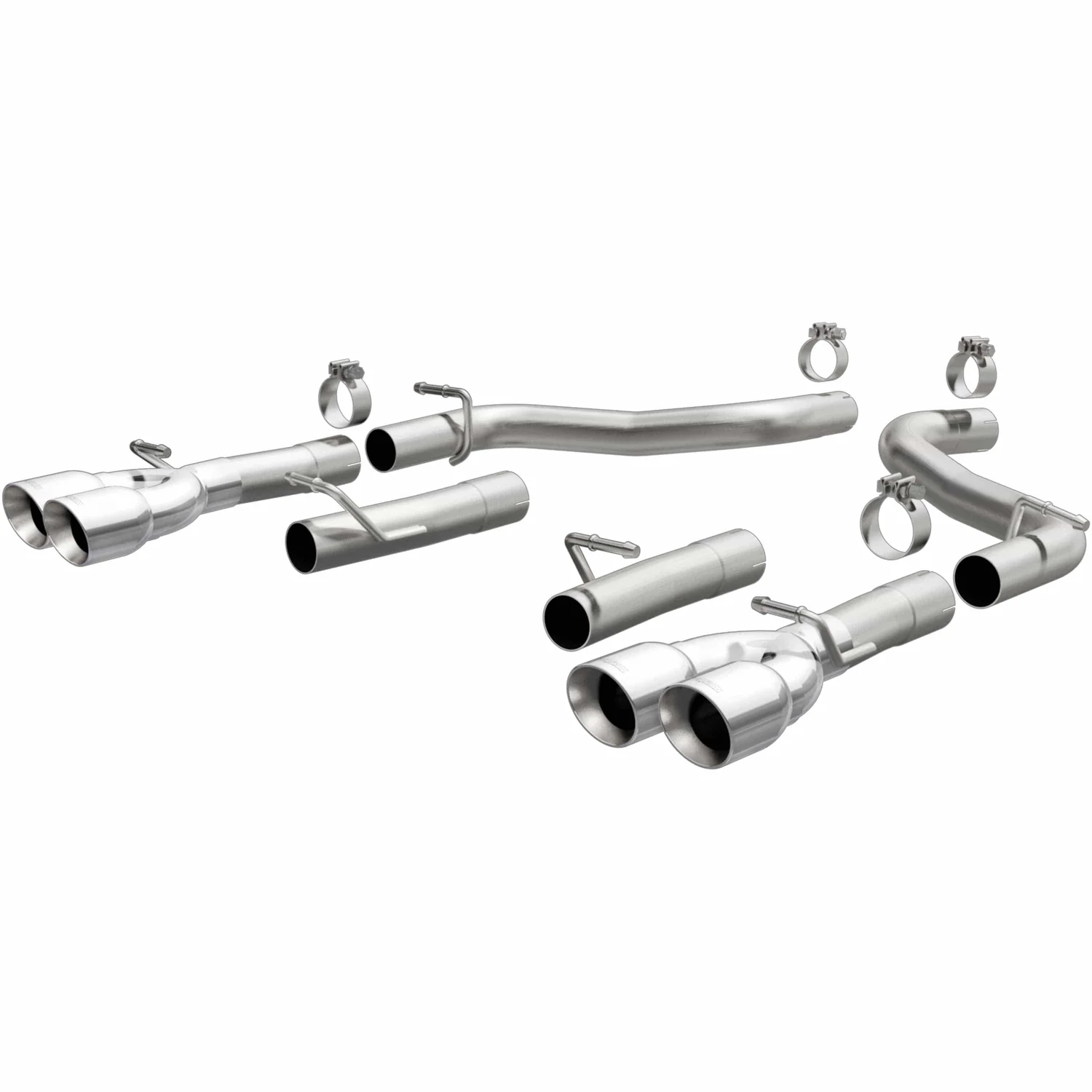 MagnaFlow 2015-2023 Dodge Challenger Race Series Axle-Back Performance Exhaust SystemSound VeryAggressiveExterior_AggressiveInterior