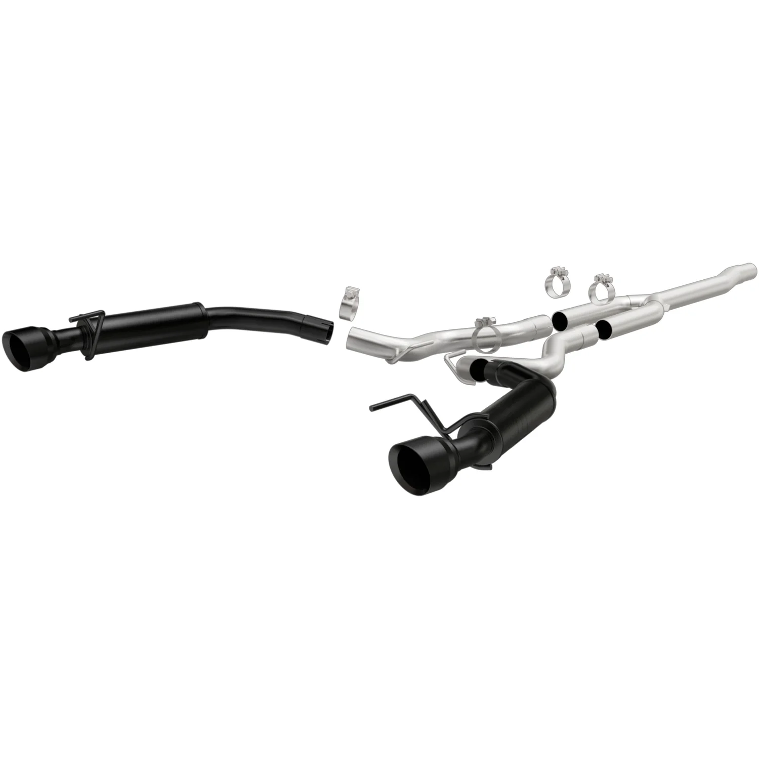 MagnaFlow 2015-2023 Ford Mustang Competition Series Cat-Back Performance Exhaust SystemSound AggressiveExterior_ModerateInterior
