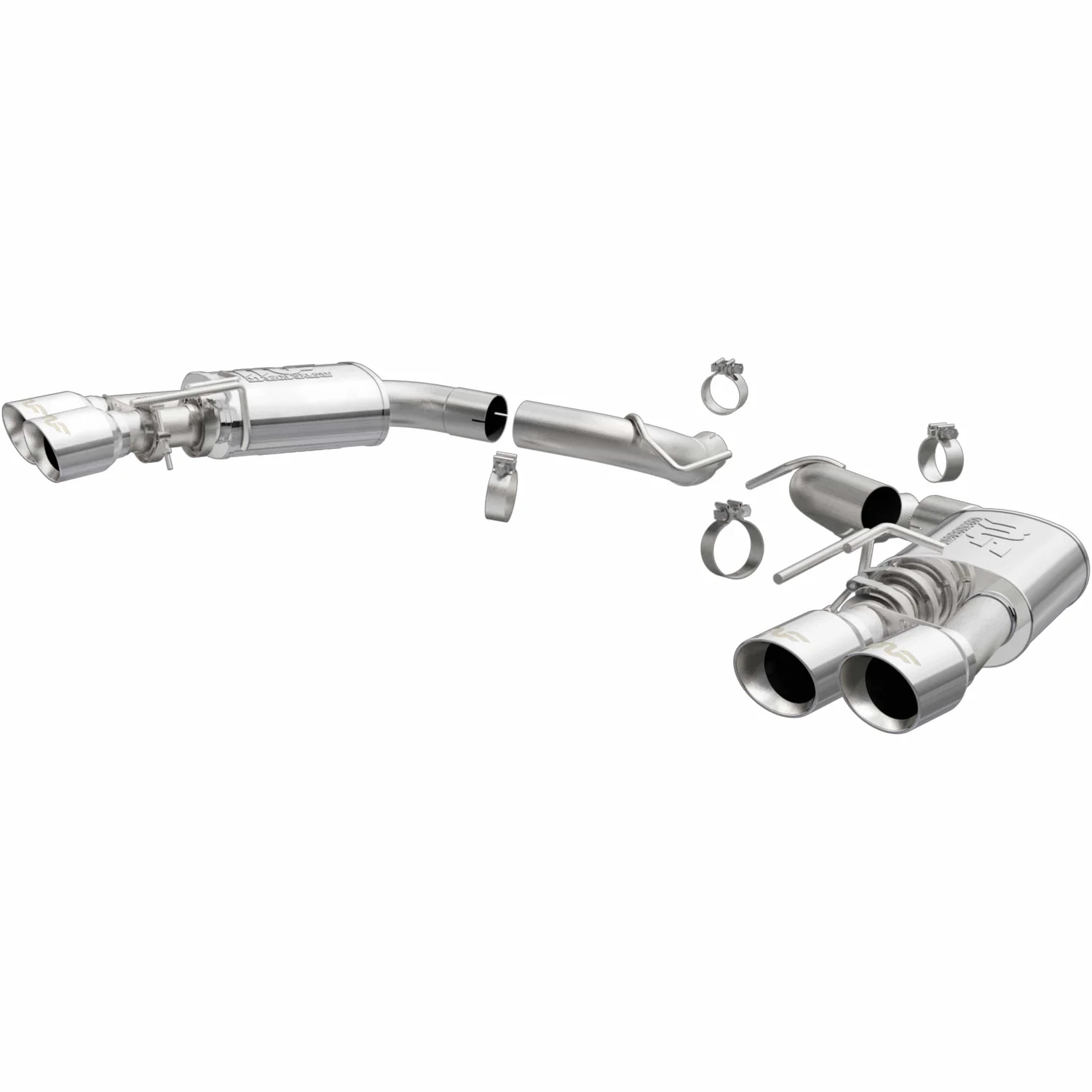 MagnaFlow 2018-2023 Ford Mustang Competition Series Axle-Back Performance Exhaust SystemSound AggressiveExterior_ModerateInterior