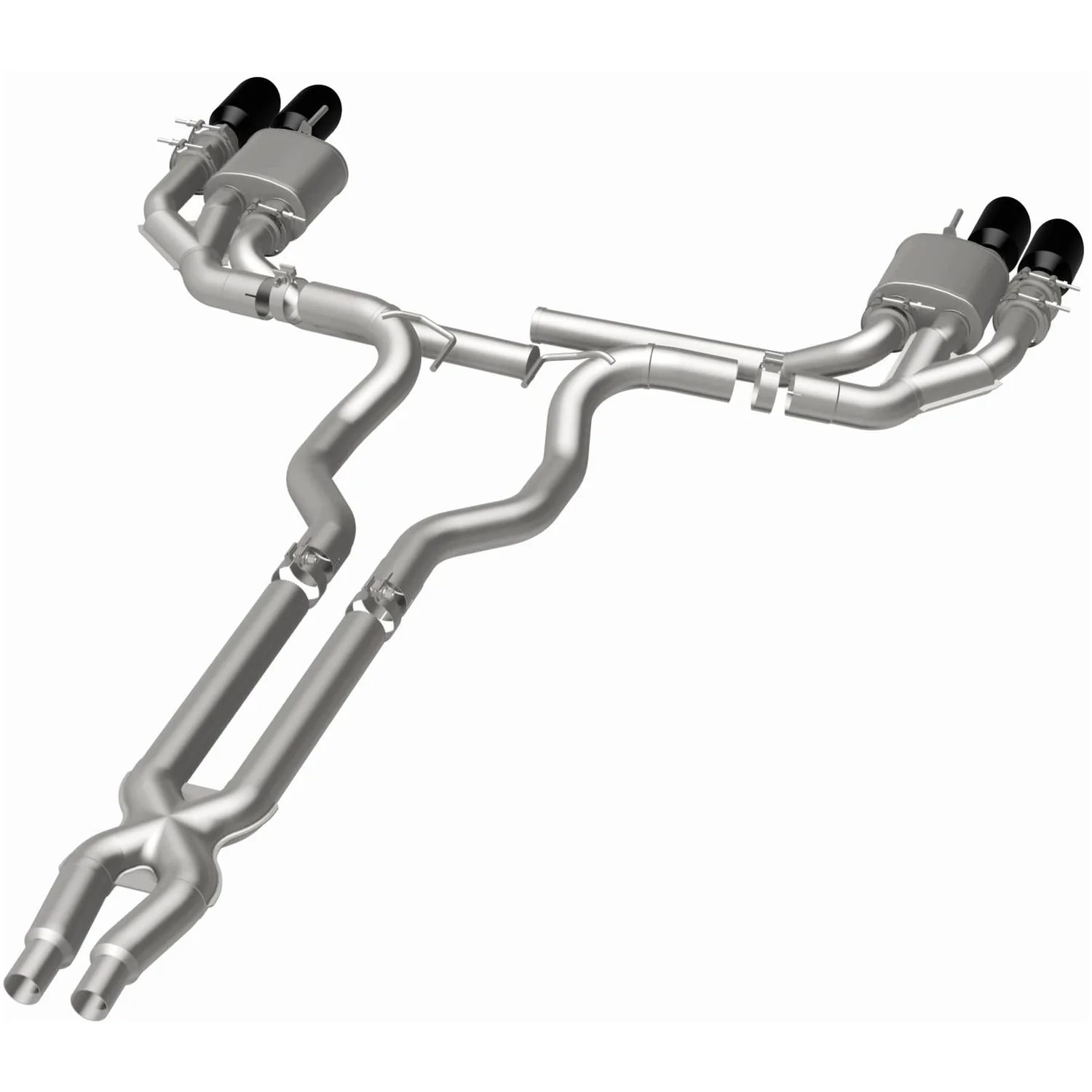 MagnaFlow 2018-2023 Ford Mustang NEO Series Cat-Back Performance Exhaust SystemSound AggressiveExterior_ModerateInterior