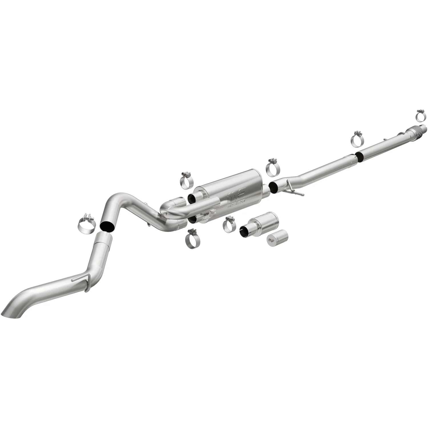 MagnaFlow 2019-2023 Ford Ranger Overland Series Cat-Back Performance Exhaust SystemSound ModerateExterior_MildInterior